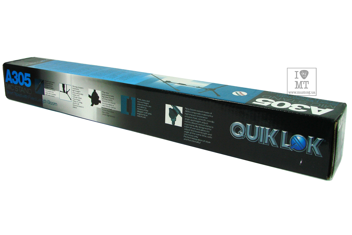 Стійка мікрофонна QUIK LOK A305 BK EU