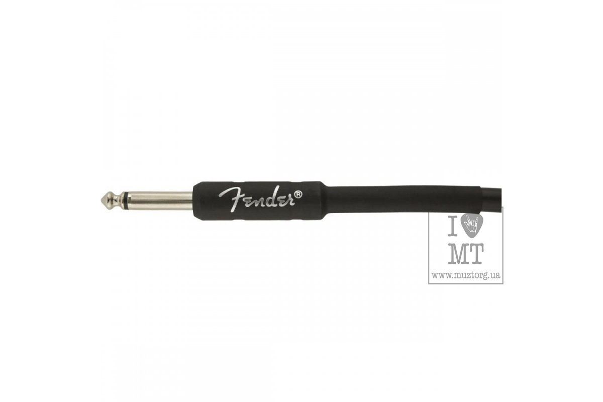 Кабель інструментальний FENDER CABLE PROFESSIONAL SERIES ANGLED 15' BLACK