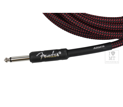 Кабель інструментальний FENDER CABLE PROFESSIONAL SERIES 15' RED TWEED