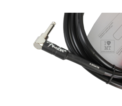 Кабель інструментальний FENDER CABLE PROFESSIONAL SERIES 10' ANGLED BLACK