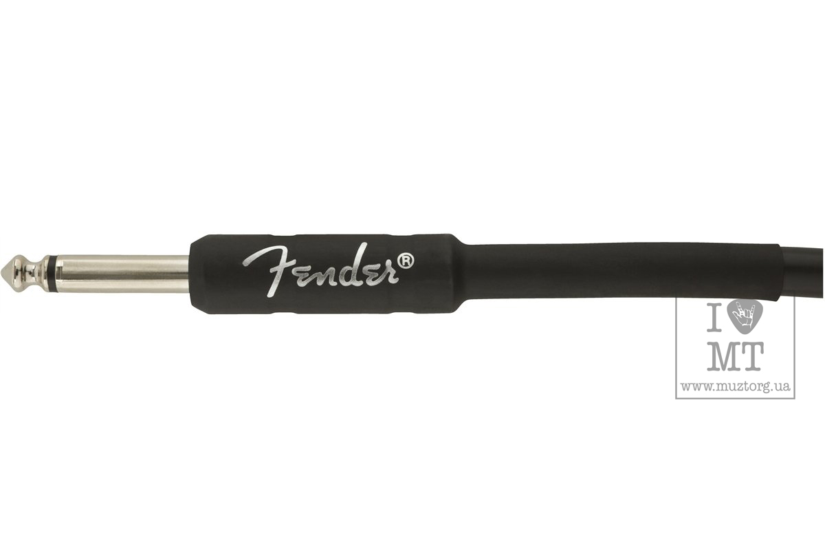 Кабель інструментальний FENDER CABLE PROFESSIONAL SERIES 10' ANGLED BLACK