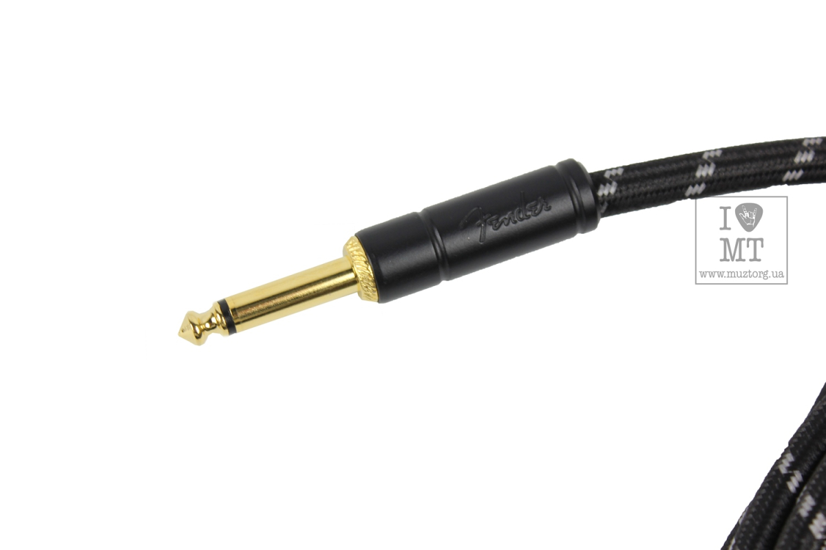 Кабель інструментальний FENDER CABLE DELUXE SERIES 10' BLACK TWEED