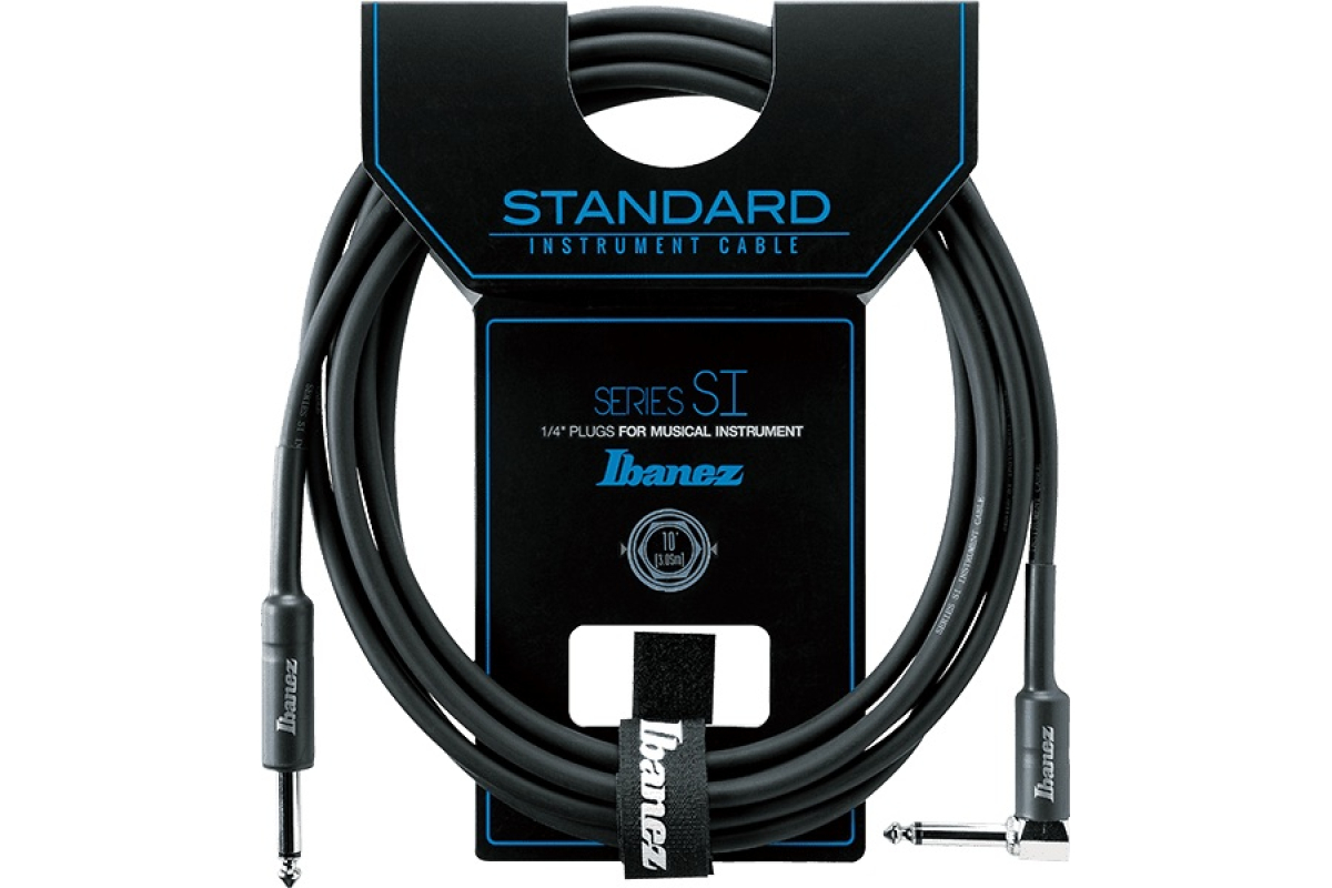Кабель інструментальний IBANEZ SI10L INSTRUMENT CABLE 3M ANGLED