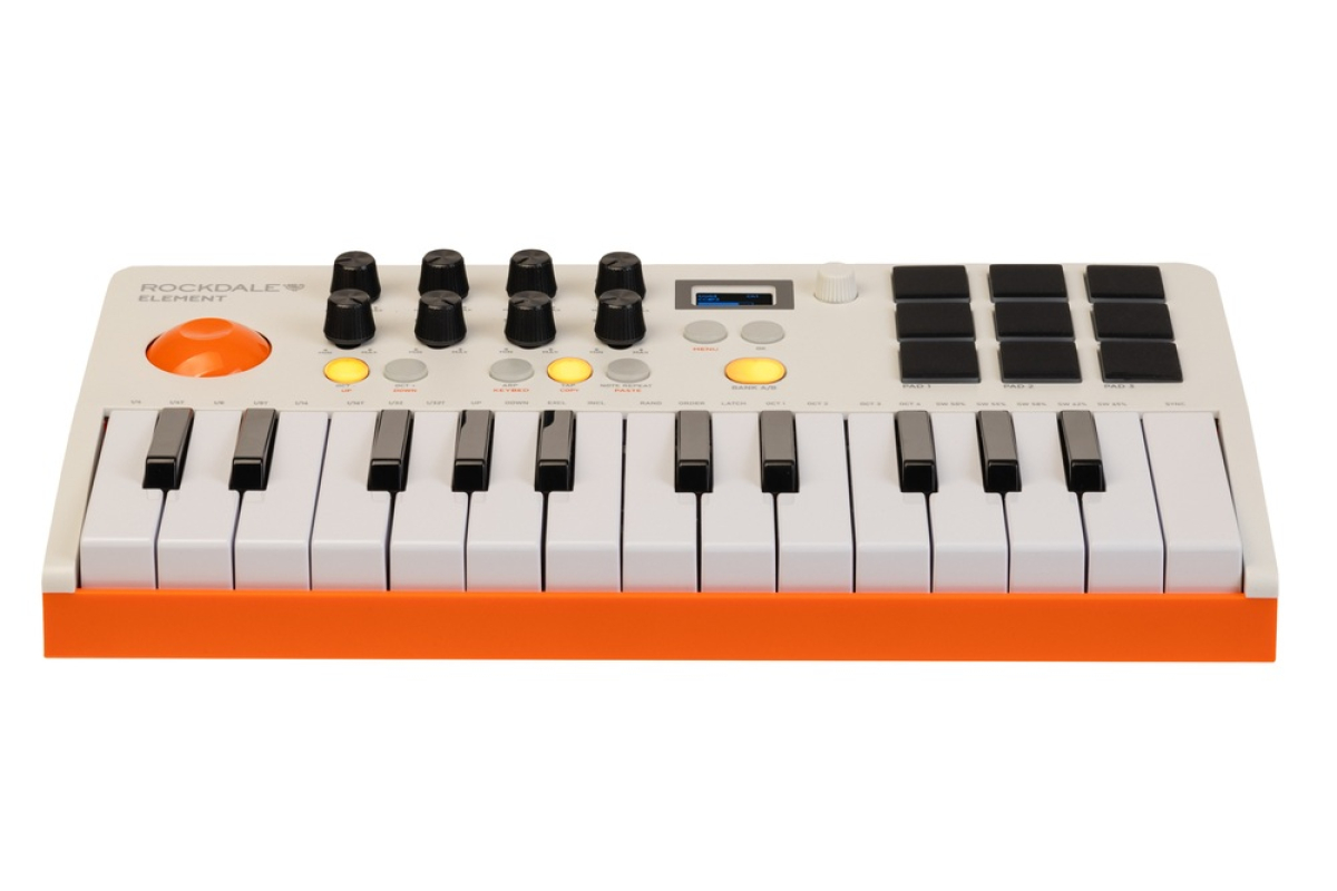 MIDI клавіатура ROCKDALE ELEMENT WHITE