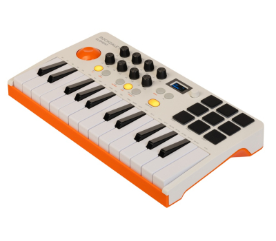 MIDI клавіатура ROCKDALE ELEMENT WHITE