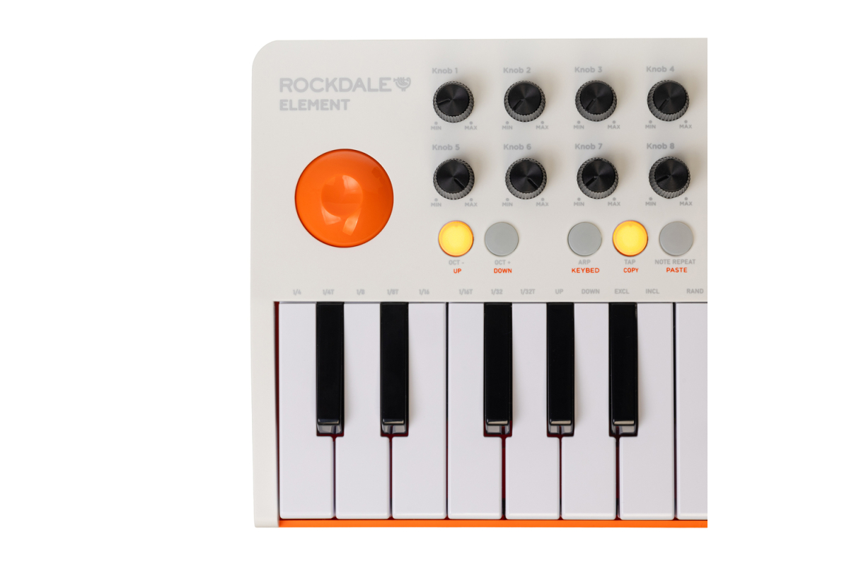 MIDI клавіатура ROCKDALE ELEMENT WHITE