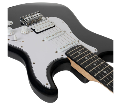 Electric Guitar ROCKDALE Acadia HT HSS Black