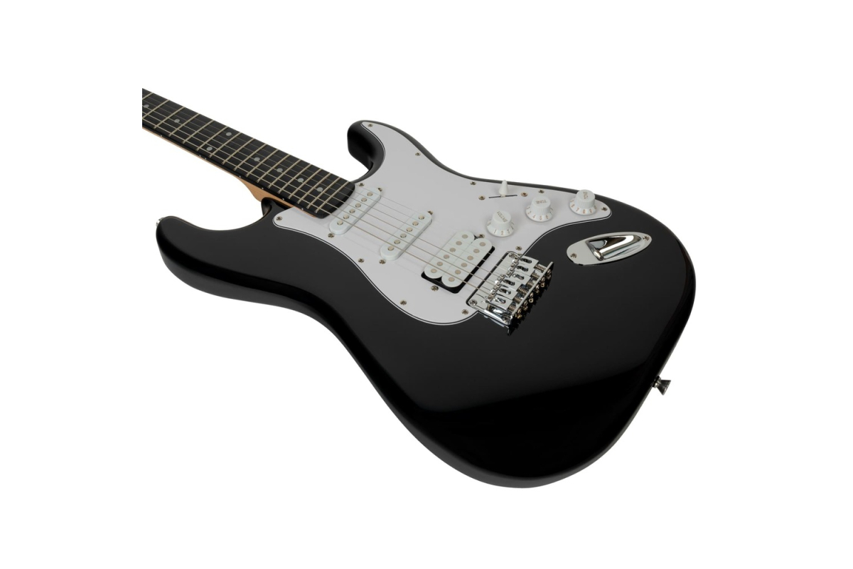 Electric Guitar ROCKDALE Acadia HT HSS Black