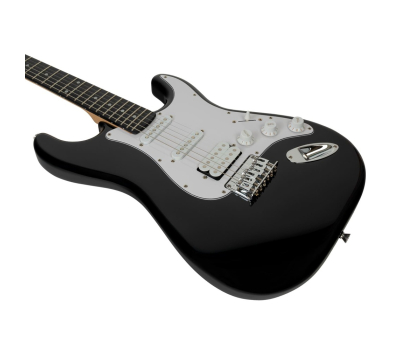 Electric Guitar ROCKDALE Acadia HT HSS Black