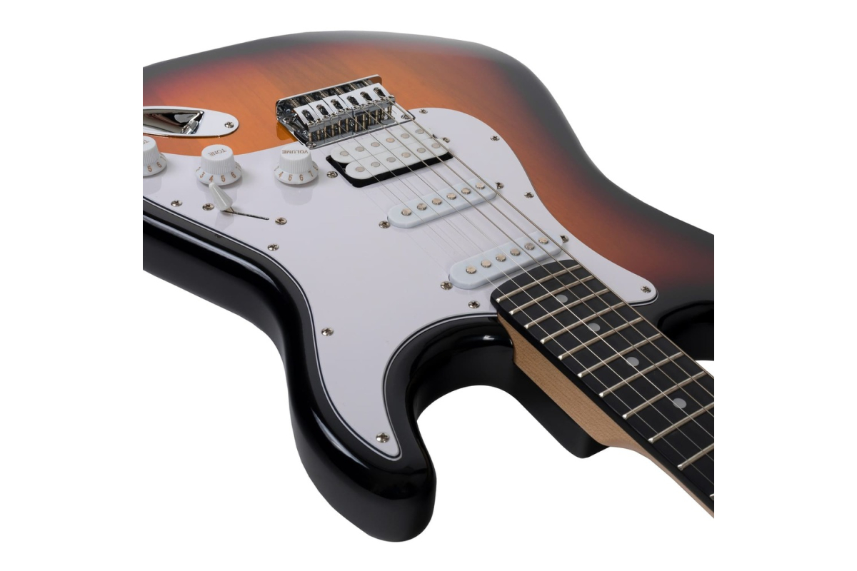 Electric Guitar ROCKDALE Acadia HT HSS Sunburst