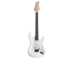 Electric Guitar ROCKDALE Acadia HT HSS White