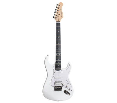 Electric Guitar ROCKDALE Acadia HT HSS White