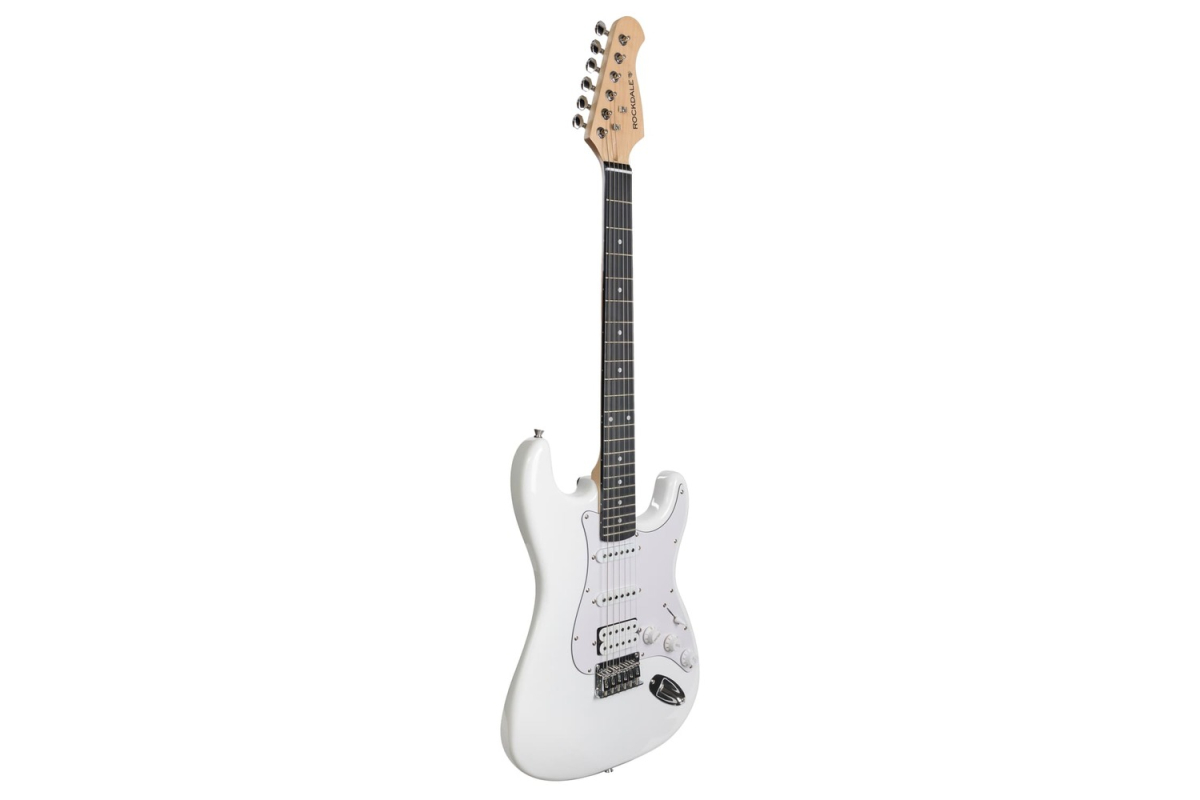 Electric Guitar ROCKDALE Acadia HT HSS White