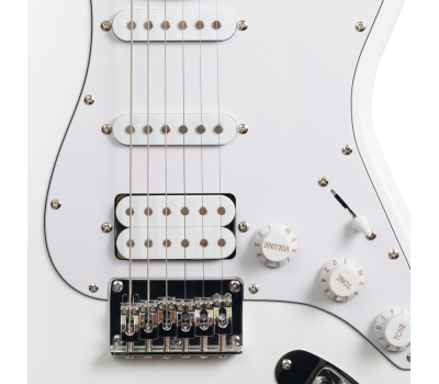 Electric Guitar ROCKDALE Acadia HT HSS White