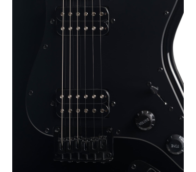 Electric Guitar ROCKDALE Charger HT HH Black