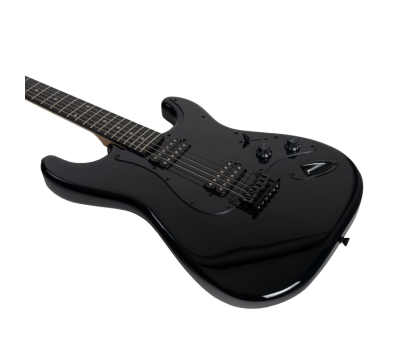 Electric Guitar ROCKDALE Charger HT HH Black