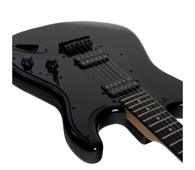 Electric Guitar ROCKDALE Charger HT HH Black