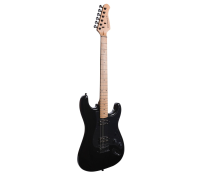 Electric Guitar ROCKDALE Charger HT HH Maple Black