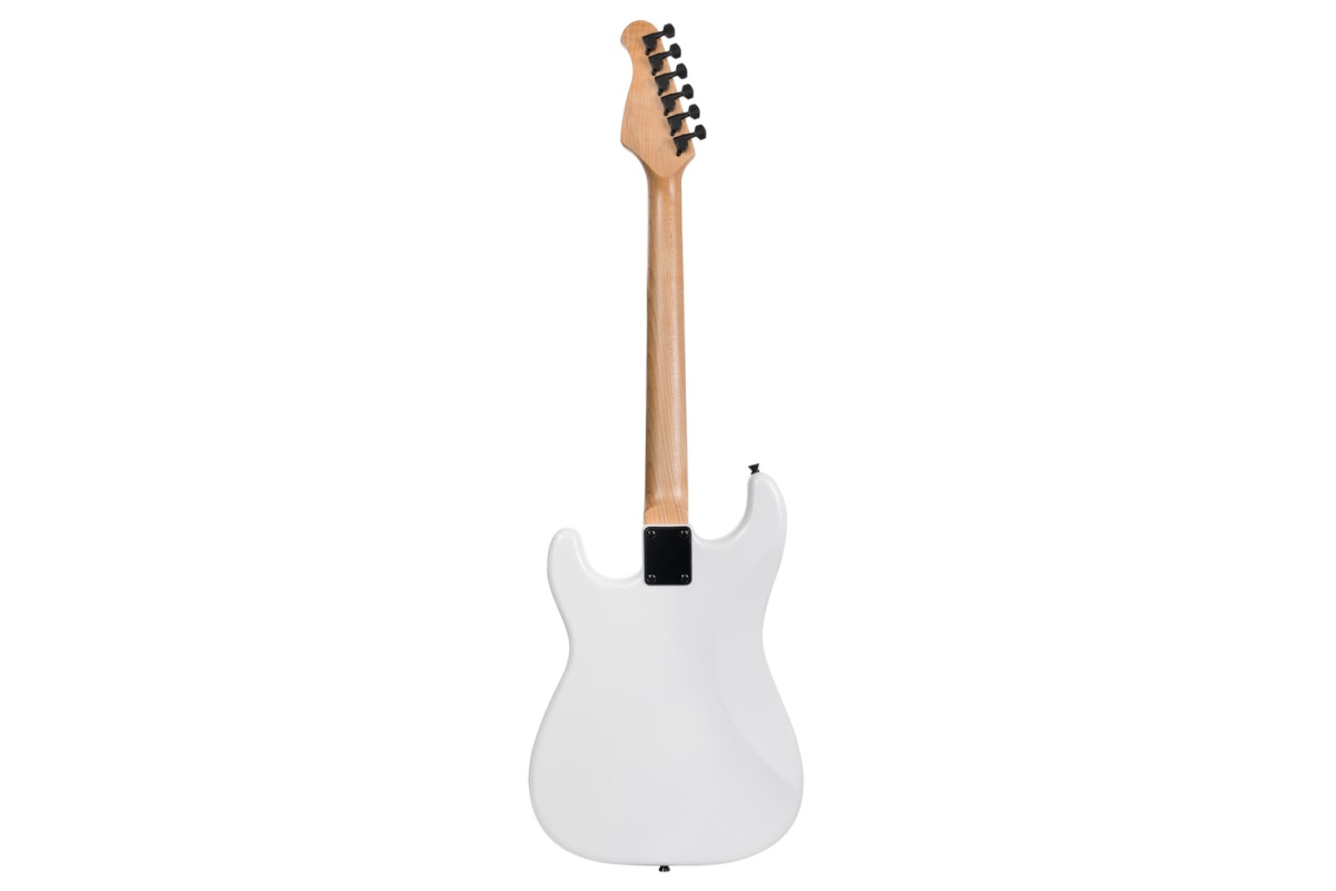 Electric Guitar ROCKDALE Charger HT HH Maple White