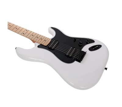 Electric Guitar ROCKDALE Charger HT HH Maple White