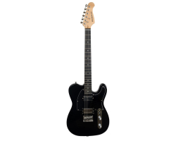 Electric Guitar ROCKDALE Teton HH Black