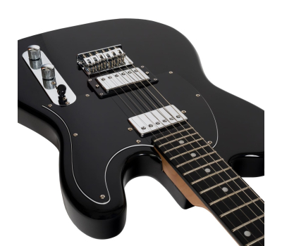 Electric Guitar ROCKDALE Teton HH Black