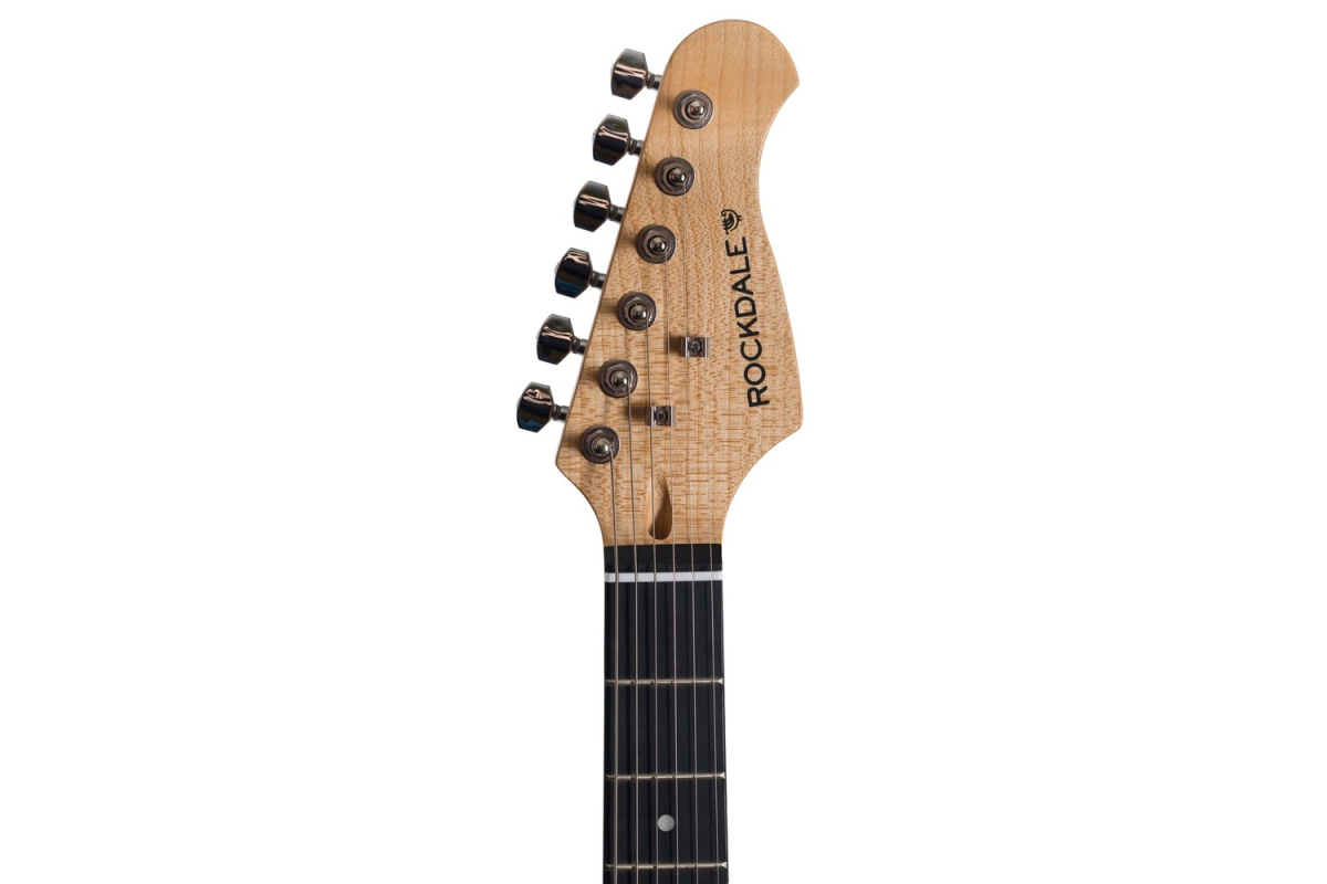 Electric Guitar ROCKDALE Teton HH Black