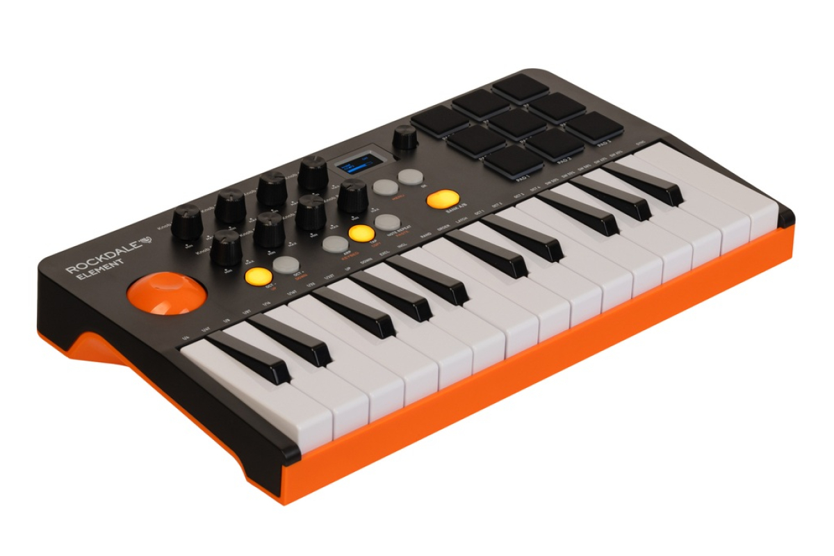 MIDI клавіатура ROCKDALE ELEMENT BLACK