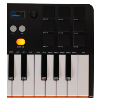 MIDI клавіатура ROCKDALE ELEMENT BLACK