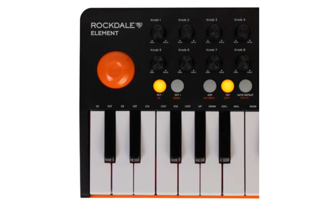 MIDI клавіатура ROCKDALE ELEMENT BLACK