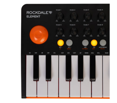 MIDI клавіатура ROCKDALE ELEMENT BLACK