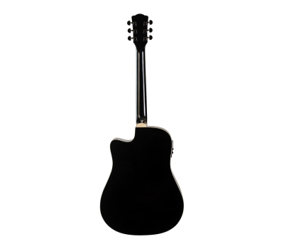 Гітара електроакустична ROCKDALE Maverick D6 CE BLACK GLOSS