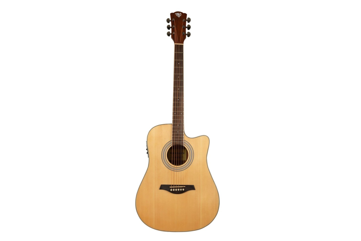 Гітара електроакустична ROCKDALE Maverick D6 CE NATURAL GLOSS