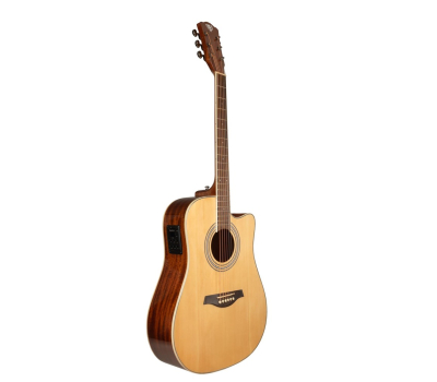 Гітара електроакустична ROCKDALE Maverick D6 CE NATURAL GLOSS