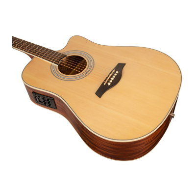 Гітара електроакустична ROCKDALE Maverick D6 CE NATURAL GLOSS