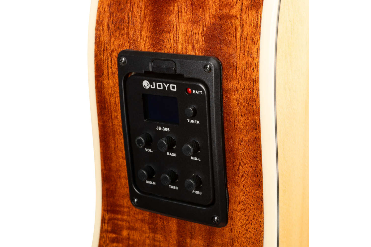 Гітара електроакустична ROCKDALE Maverick D6 CE NATURAL GLOSS