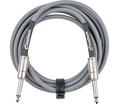 Кабель інструментальний FENDER CABLE CONTOUR SERIES 10' INCA SILVER