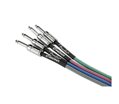 Кабель інструментальний FENDER CABLE CONTOUR SERIES 15' BURGUNDY MIST