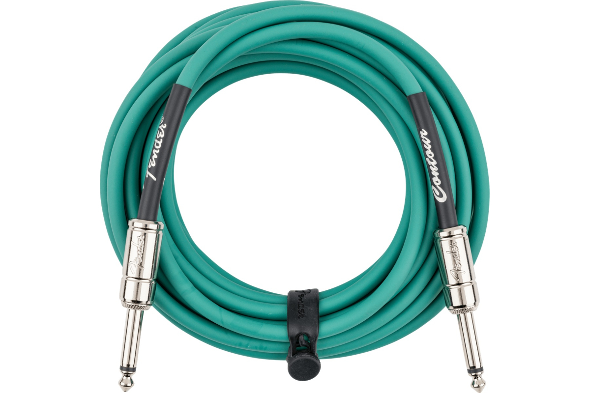 Кабель інструментальний FENDER CABLE CONTOUR SERIES 18.6' SHERWOOD GREEN