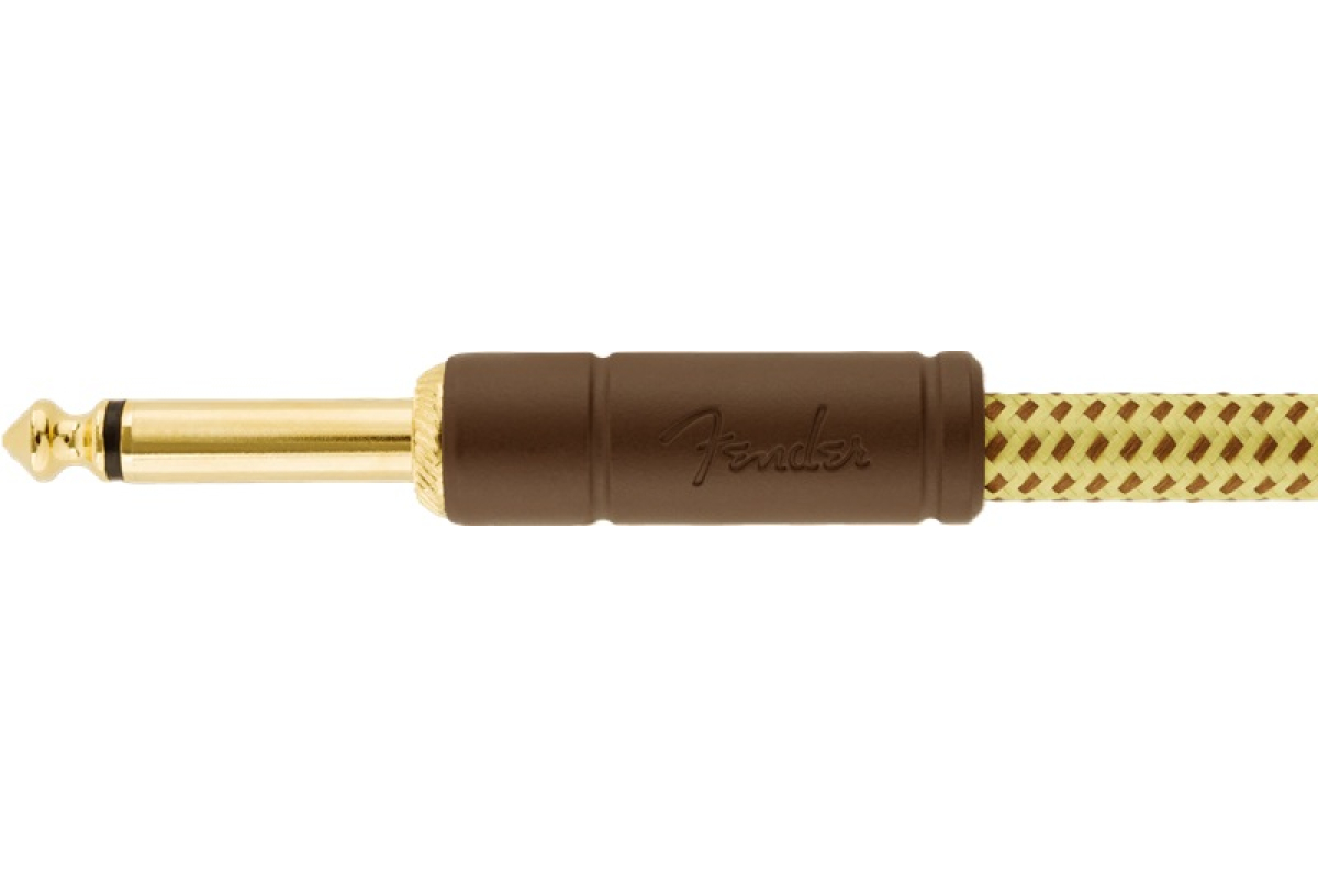 Кабель інструментальний FENDER CABLE DELUXE SERIES 18.6' TWEED