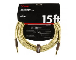 Кабель інструментальний FENDER CABLE DELUXE SERIES 15' TWEED