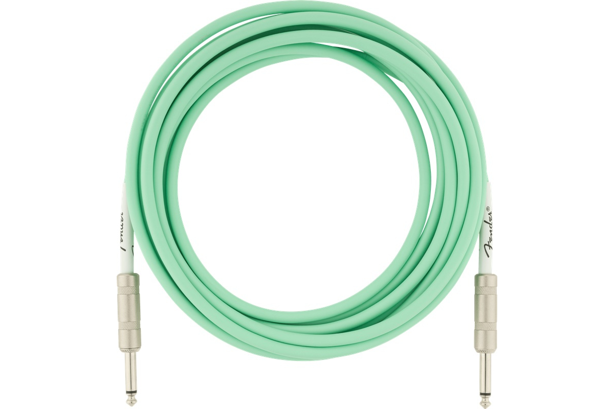 Кабель інструментальний FENDER CABLE ORIGINAL SERIES 18.6' SURF GREEN