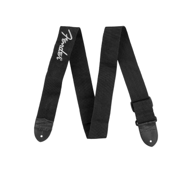 Ремінь гітарний FENDER STRAP 2" Black with Gray Logo