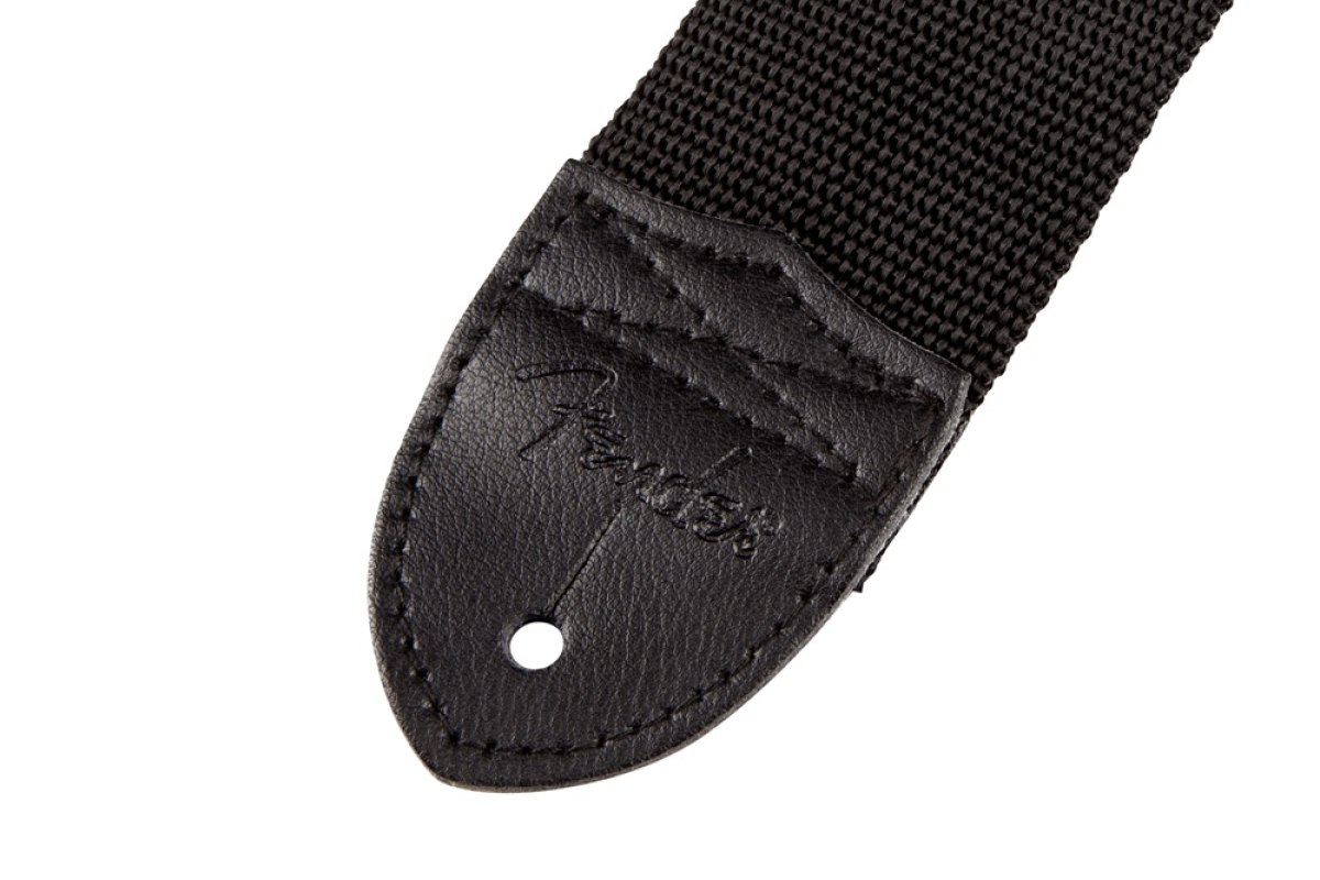 Ремінь гітарний FENDER STRAP 2" Black with Gray Logo