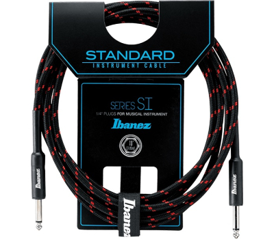 Кабель інструментальний IBANEZ SI10-BW NSTRUMENT CABLE 3M