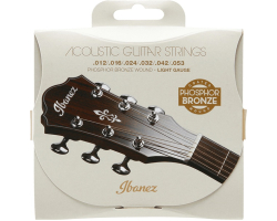 Струни для акустичних гітар IBANEZ IACSP6C ACOUSTIC GUITAR STRING 12-53 COATED