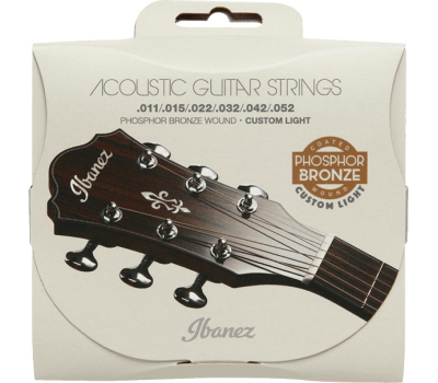 Струни для акустичних гітар IBANEZ IACSP62C ACOUSTIC GUITAR STRING 11-52