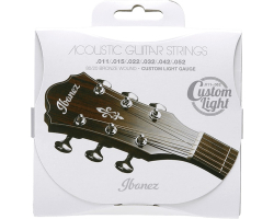 Струни для акустичних гітар IBANEZ IACS62C ACOUSTIC GUITAR STRING 11-52