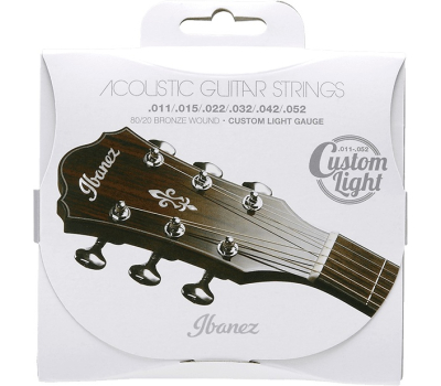 Струни для акустичних гітар IBANEZ IACS62C ACOUSTIC GUITAR STRING 11-52