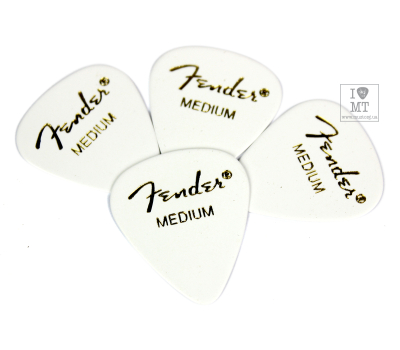Медіатор FENDER 351 WHITE PICK GROSS MEDIUM